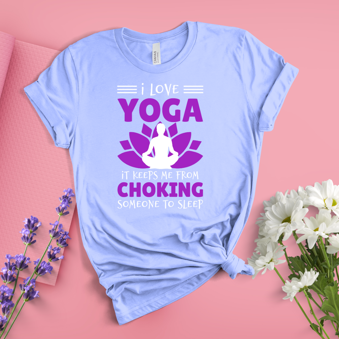 I Love Yoga Tee