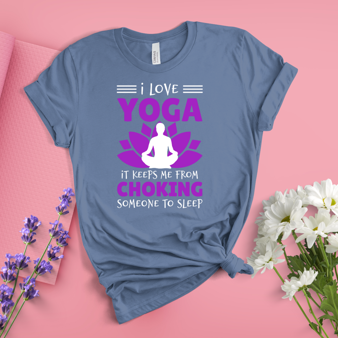 I Love Yoga Tee
