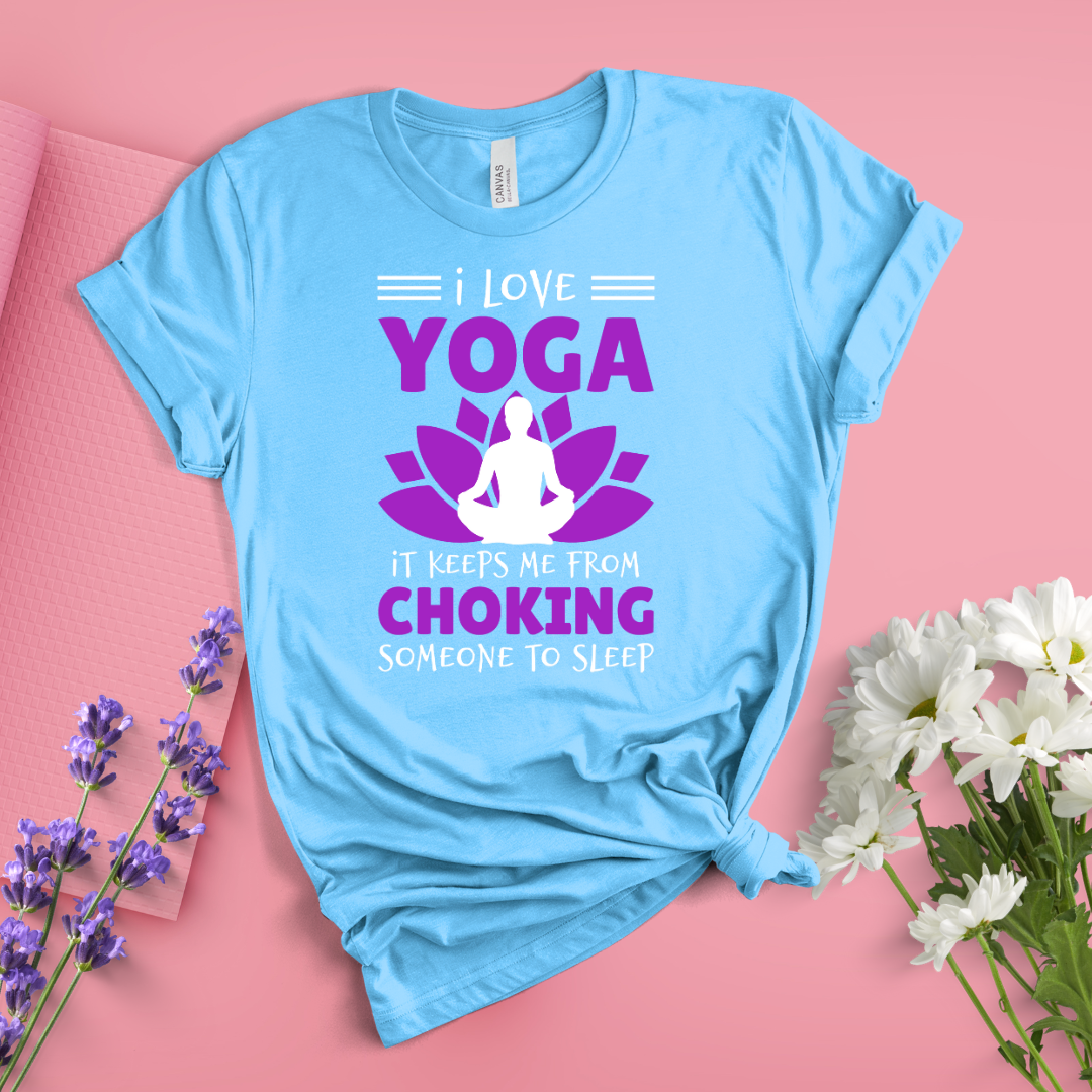 I Love Yoga Tee