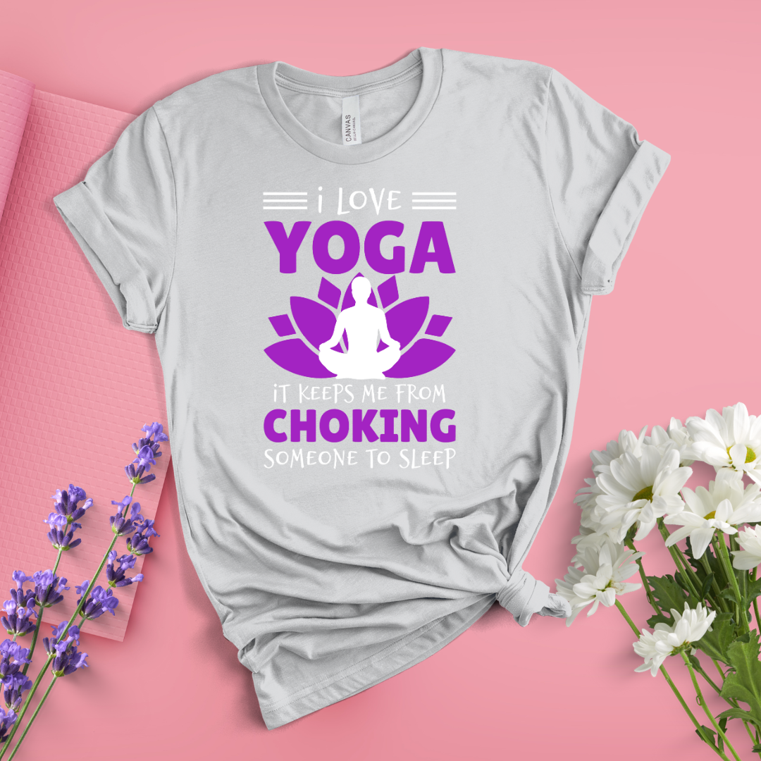 I Love Yoga Tee