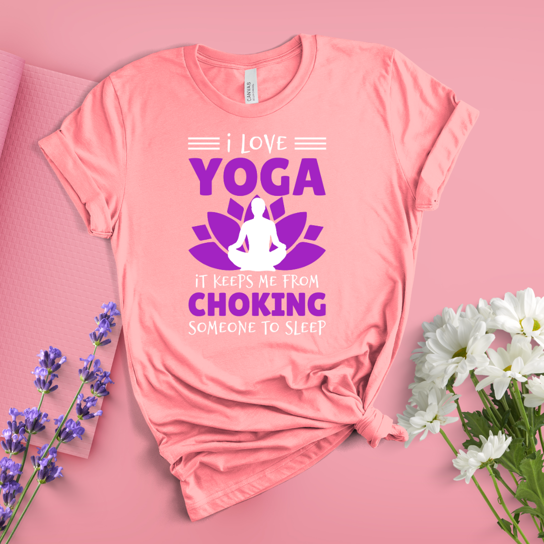 I Love Yoga Tee