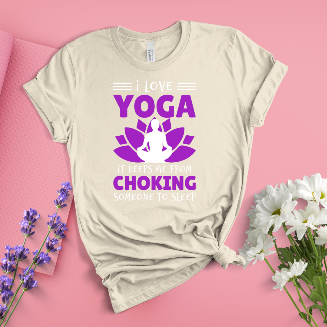 I Love Yoga Tee