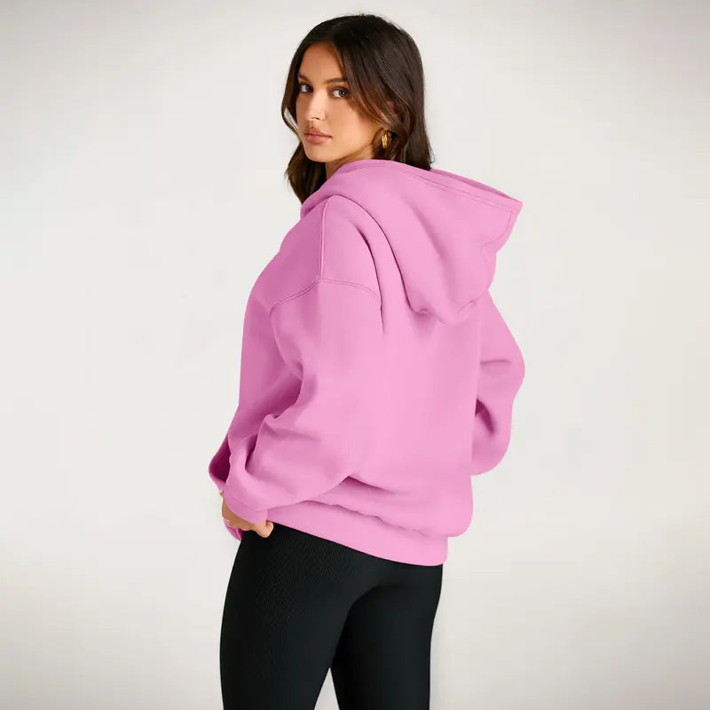 FAYVIOR Multicolor Oversized Hoodie