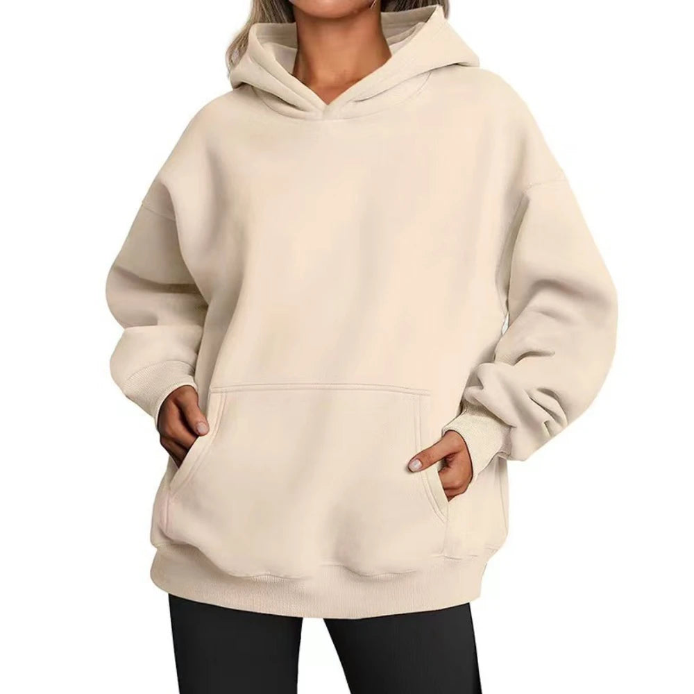 FAYVIOR Multicolor Oversized Hoodie