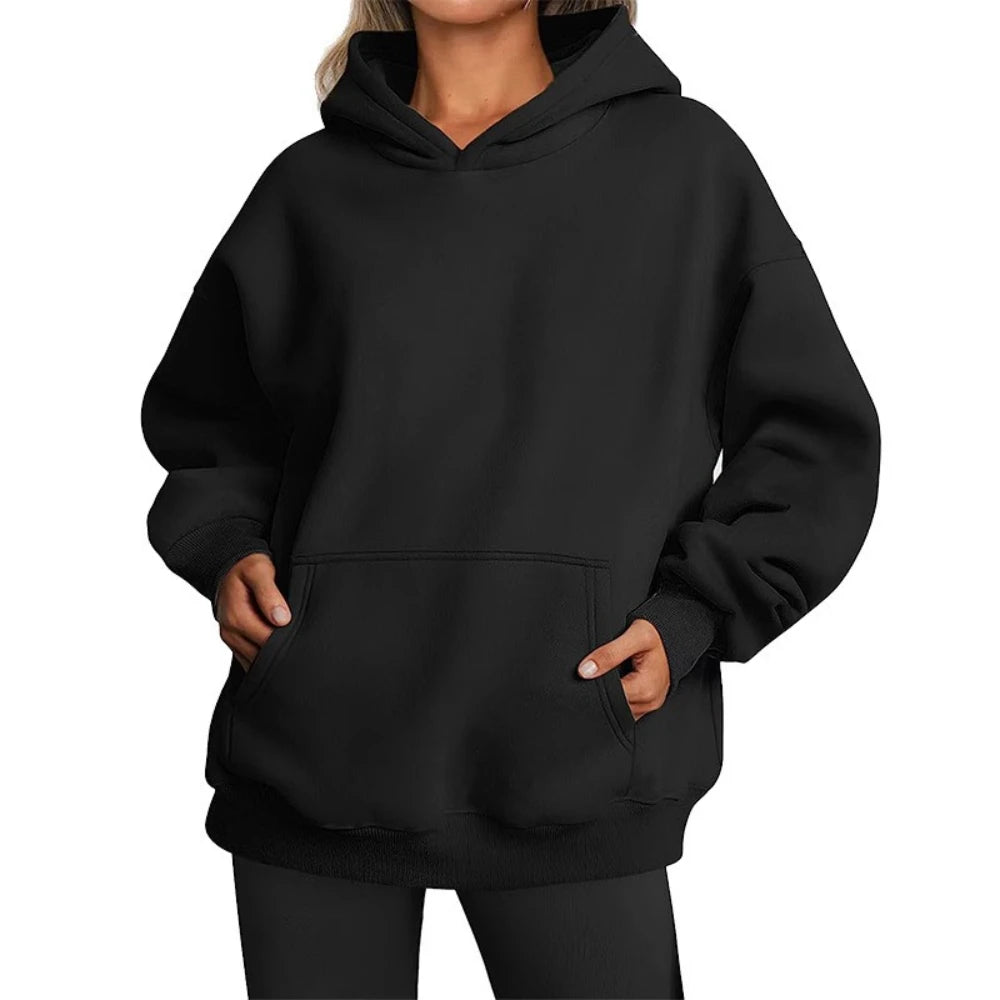 FAYVIOR Multicolor Oversized Hoodie