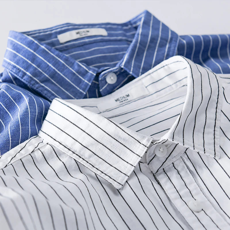 Fayvior | Cotton Striped Shirt