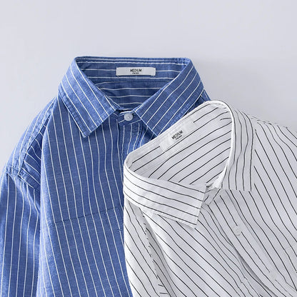 Fayvior | Cotton Striped Shirt