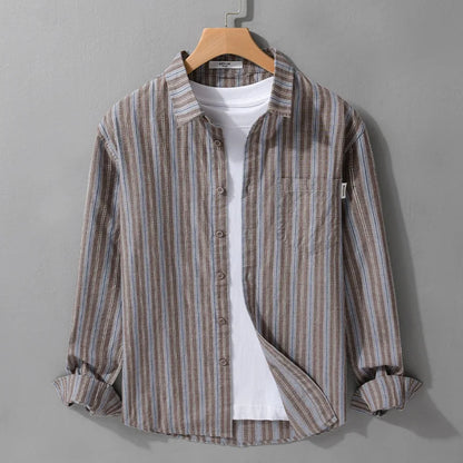 Long Sleeve Loose Lapel Shirt