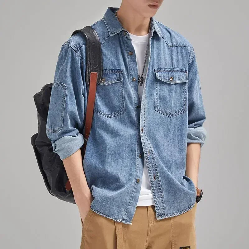 Denim Casual Men's Jacket