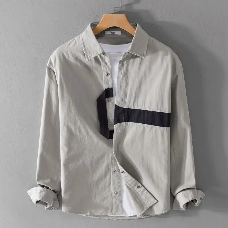 Men's Cardigan Shirt