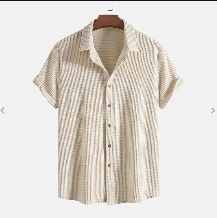 Men's Casual Loose Beach Shirt