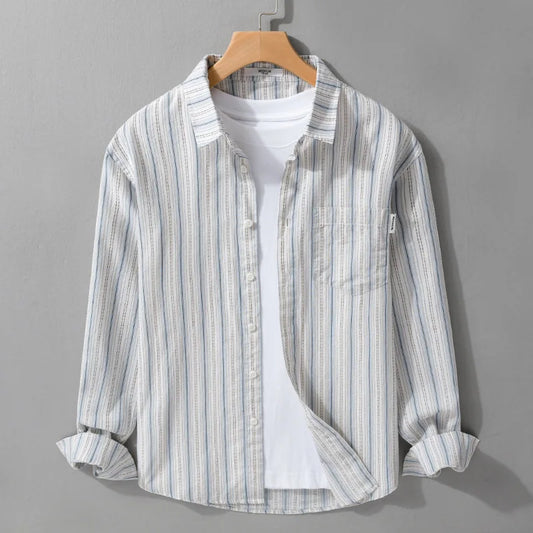 Long Sleeve Loose Lapel Shirt