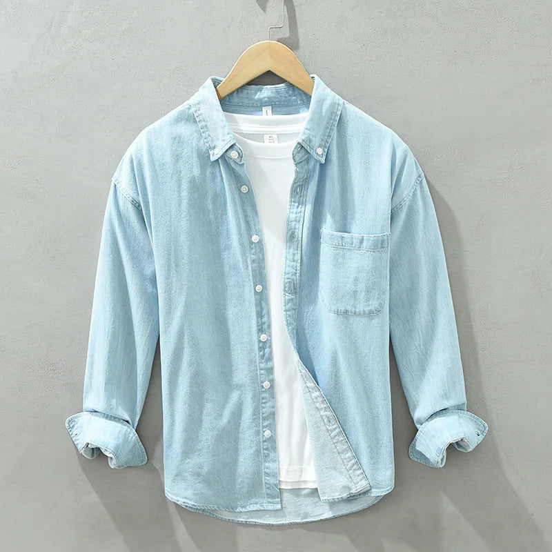 Fayvior | Denim Retro Shirt