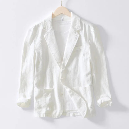 Men's Cotton Linen Blazer