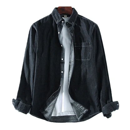 Men's Cotton Denim Shirt