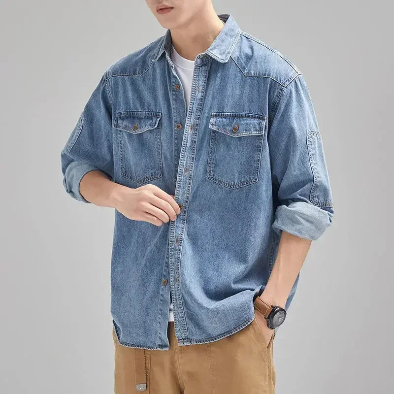 Denim Casual Men's Jacket