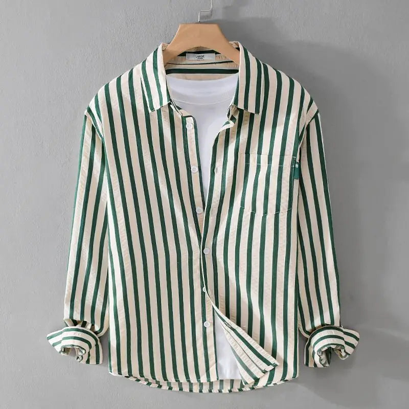 Men's Stripe Pocket Shirt