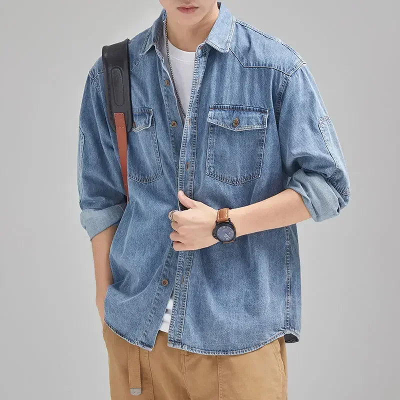 Denim Casual Men's Jacket