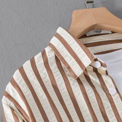 Men's Stripe Pocket Shirt