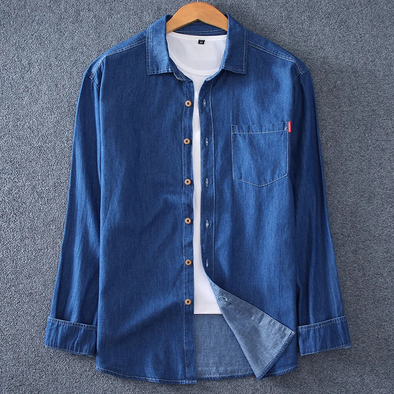 Cotton Denim Shirt