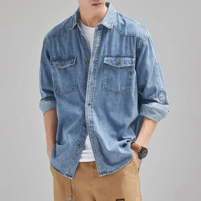 Denim Casual Men's Jacket