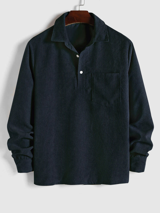 Corduroy Long Sleeves Shirt